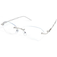 Окуляри для читання MMOWW DEL037-SR1.0 без оправи для жінок, срібний (3164)