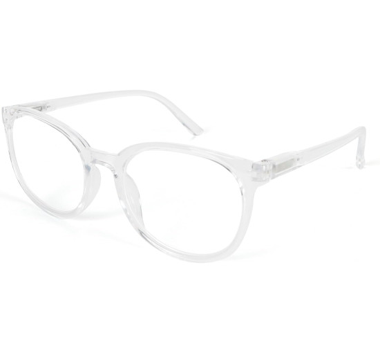 Окуляри для читання MMOWW DEL042-TR1.5 з круглою оправою, прозорий (3172)