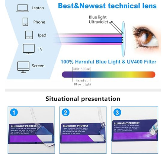 Окуляри MMOWW для читання, без оправи для чоловіків та жінок, 4 шт, прозорі (3152)