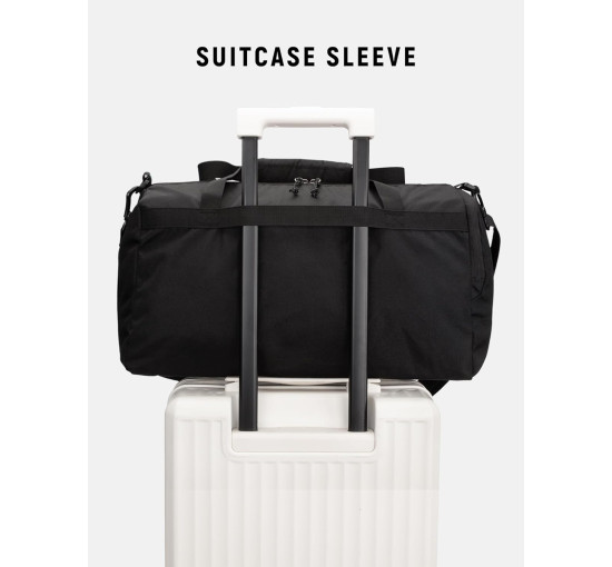 SKYSPER Спортивна сумка ISPORT30LITE маленька з вологою кишенею для спорту, чорна (5146)