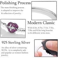 Серебряный браслет Symretie 925 пробы со змеей, браслет со змеей, ювелирные изделия, подарки для женщин (2012)