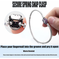 Серебряный браслет Symretie 925 пробы со змеей, браслет со змеей, ювелирные изделия, подарки для женщин (2012)