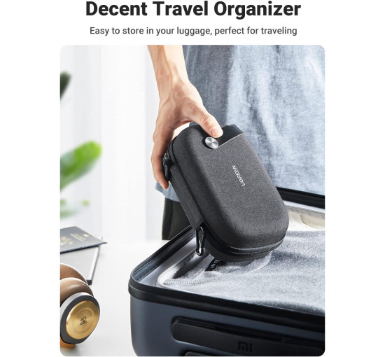 Сумка UGREEN для аксесуарів для подорожей, органайзер для дорожньої електроніки та невеликих гаджетів, чона (0013)