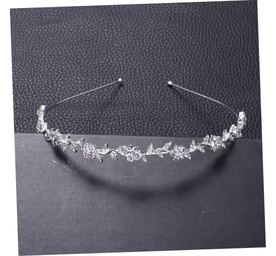 Весільна пов'язка Balacoo, срібна (3059)