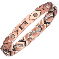 Жіночий магнітний браслет Wollet з чистої міді 40 г (2010)