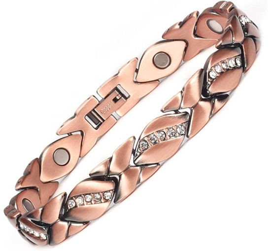 Жіночий магнітний браслет Wollet з чистої міді 40 г (2010)