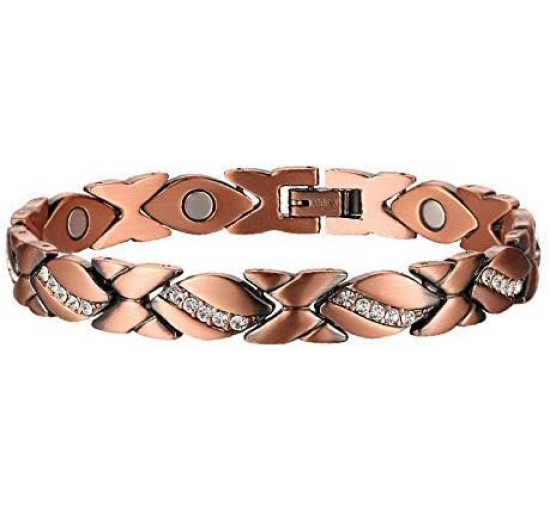 Жіночий магнітний браслет Wollet з чистої міді 40 г (2010)