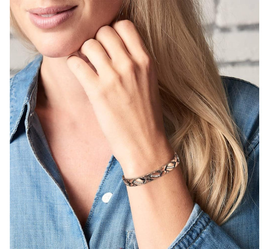 Жіночий магнітний браслет Wollet з чистої міді 40 г (2010)