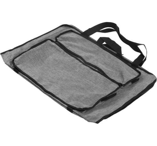 Acouto Водонепроникна художня сумка Acoutoxnvcu4tey2-13 для зберігання художнього приладдя, сіра (5152)