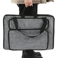 Водонепроницаемая сумка Acouto  для художественных принадлежностей, серая (5152)