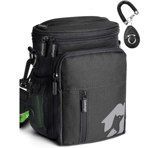 Чохол для ласощів для собак Gobeigo JBY2410DTPBK-EUPAT2, чорна (3111)