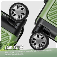 Комплект запасних коліс Vivikivi VK-A4 50 мм, 8 шт., срібні (3051)