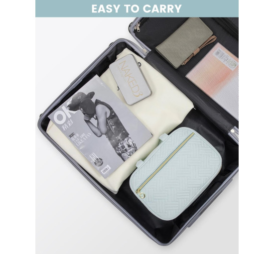 LOVEVOOK  Водонепроникна косметичка Kulturbeutel для туалетного приладдя, яскраво-синя (5141)