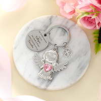 Подарок для коллеги от Jadive, включая брелок с ангелом-хранителем (3131)