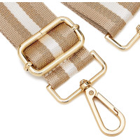 Регулируемый сменный ремень ZOUIQSS ‎ZOU017, кофейно-золотистый (4162)