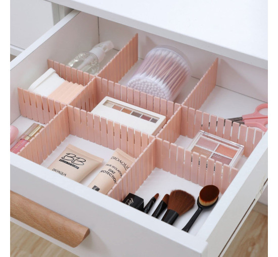 Роздільник для шухляд TecheiTulip з пластикової сітки, червоний (4097)