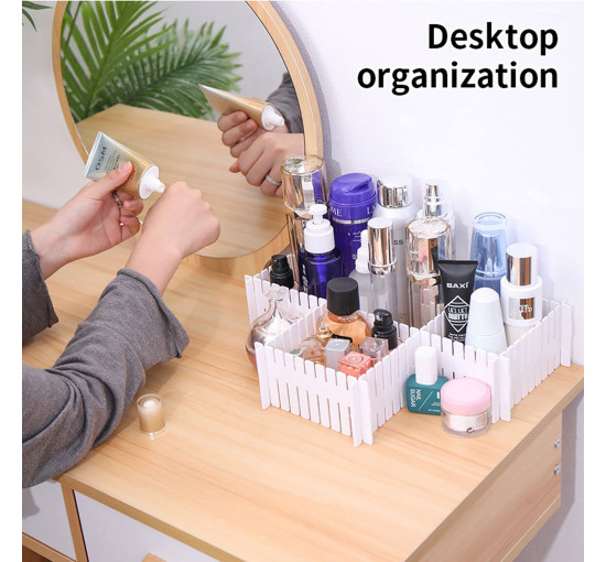 Роздільник для шухляд TecheiTulip з пластикової сітки, червоний (4097)