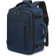 Ручна поклажа VANKEV 40x20x25, підсидільний рюкзак 20л, дорожня сумка-рюкзак для ноутбука 14 дюймів, Темно-синій (2099)