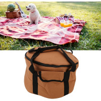 Сумка для пікніка з полотна Eujgoov, для кемпінгу (4113)