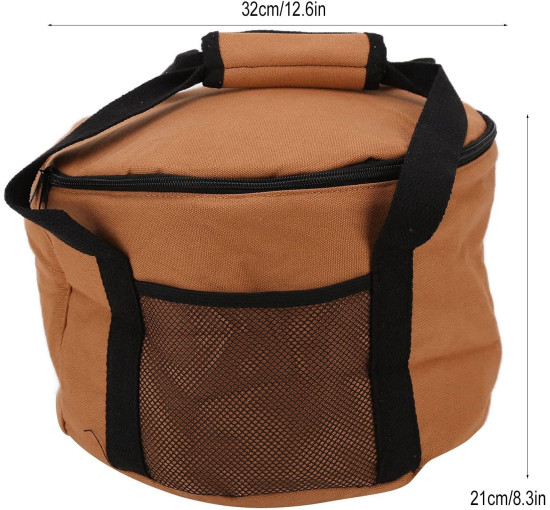 Сумка для пікніка з полотна Eujgoov, для кемпінгу (4113)