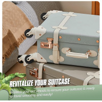 Універсальні безшумні колеса Vivikivi VK-C1 50 мм, для валізи (3050)