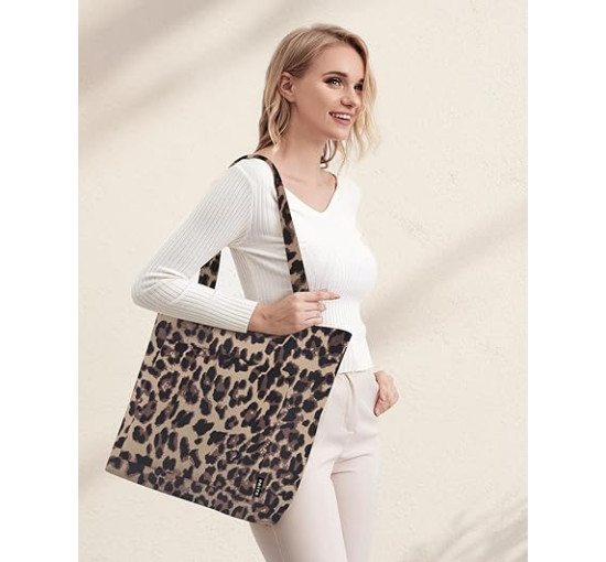 Велика вельветова Prite для жінок на блискавці, сумка-тоут для навчання, роботи, подорожей та покупок (2114)