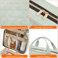 Женская дорожная косметичка Lifewit 22094.02MG.V1, мятно-зеленый (4095)