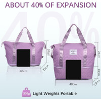 Жіноча спортивна сумка Starvortex XC-F003-Purple, фіолетова (4096)