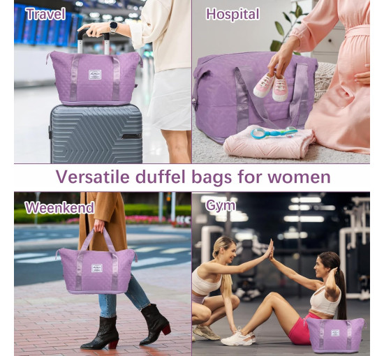 Жіноча спортивна сумка Starvortex XC-F003-Purple, фіолетова (4096)