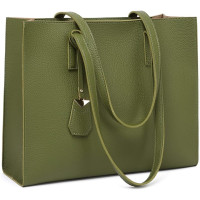 Жіноча сумка-тоут MORGLOVE, зелена (3089)