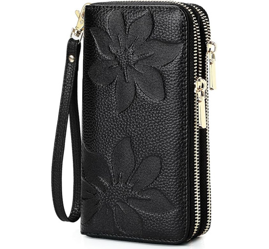 Жіночий гаманець MoraMok 666 зі справжньої шкіри (4173)