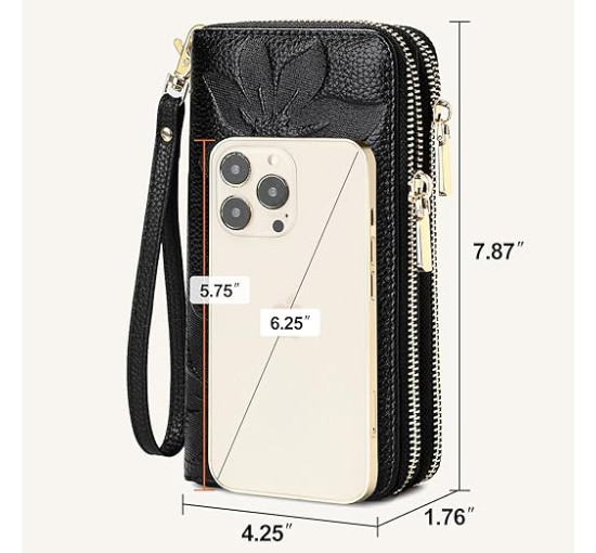 Жіночий гаманець MoraMok 666 зі справжньої шкіри (4173)