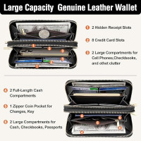 Женский кошелек MoraMok 666 из настоящей кожи (4173)