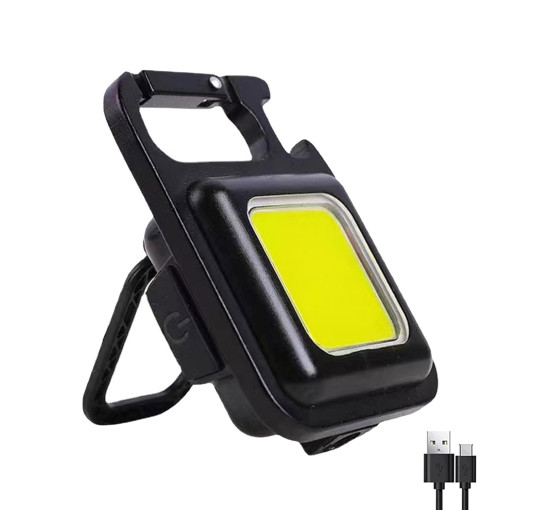 Акумуляторний світлодіодний маленький ліхтарик-брелок Soseelnee DOTCOM COB, 500 люменів, яскравий, 4 режими світла (0004)