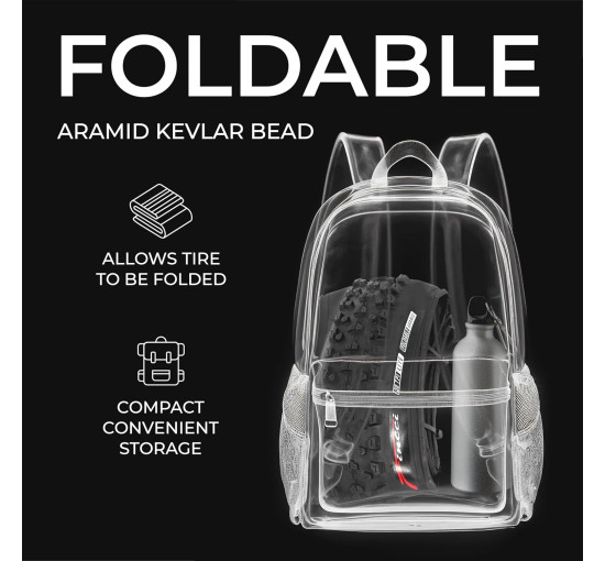 Fincci Складана велосипедна шина Encamp bp-t26f-1 26 x 2,25 дюйма 57-559 (5107)