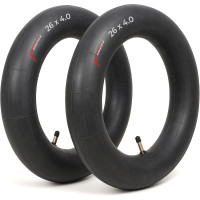 Fincci Внутренние камеры bp-i264as-2 Pair 26 x 4,0 дюйма 48 мм с вентилем Schrader для горного велосипеда, 2 шт (5108)