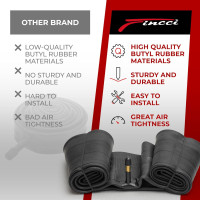 Fincci Внутренние камеры bp-i264as-2 Pair 26 x 4,0 дюйма 48 мм с вентилем Schrader для горного велосипеда, 2 шт (5108) Fincci Внутренние камеры bp-i264as-2 Pair 26 x 4,0 дюйма 48 мм с вентилем Schrader для горного велосипеда, 2 шт (5108)