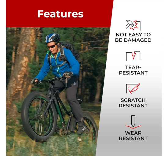 Fincci Внутрішні камери bp-i264as-2 Pair 26 x 4,0 дюйма 48 мм з вентилем Schrader для гірського велосипеда, 2 шт (5108)