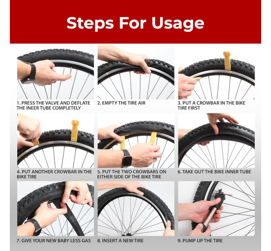 Fincci Внутрішні камери bp-i264as-2 Pair 26 x 4,0 дюйма 48 мм з вентилем Schrader для гірського велосипеда, 2 шт (5108)