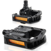 HANEVEAR педали для горного велосипеда, 9/16 дюйма, черные (5065)