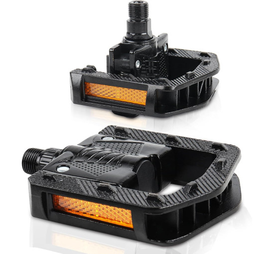 HANEVEAR педалі для гірського велосипеда, 9/16 дюйма, чорні (5065)