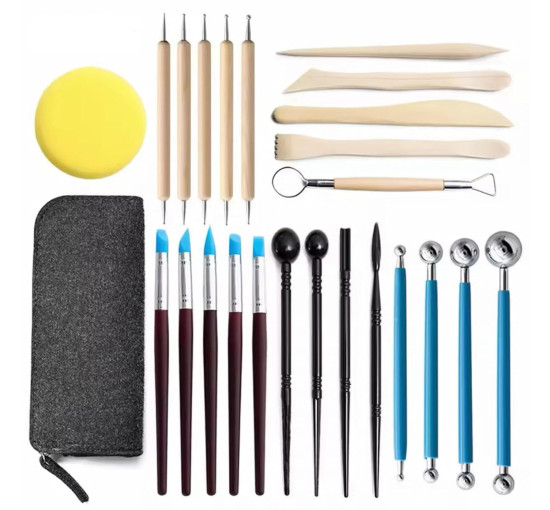 INOG Інструменти для полімерної глини, 24 шт. (5014)