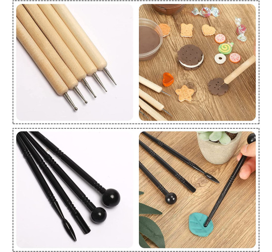 INOG Інструменти для полімерної глини, 24 шт. (5014)