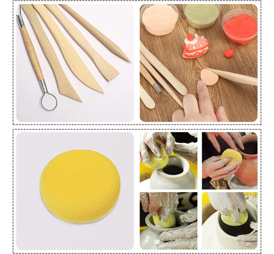 INOG Інструменти для полімерної глини, 24 шт. (5014)