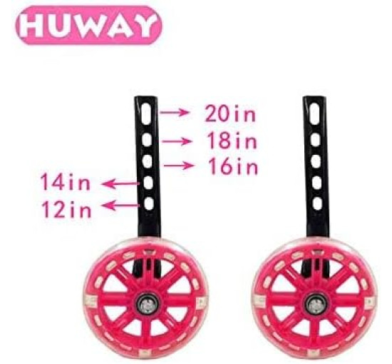 Комплект HUWAY для встановлення стабілізатора велосипеда з функцією Flash Mute, рожевий (0186)