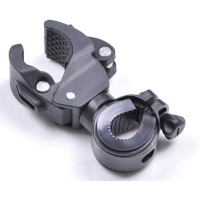 Кріплення для вело фари, насоса, поворотне, на кермо або вилку (5038)