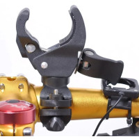 Кріплення для вело фари, насоса, поворотне, на кермо або вилку (5038)