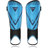 Модернизированные щитки AirsFish FOOT2 для голеней для футбола для детей, защитное снаряжение, синий (2041)