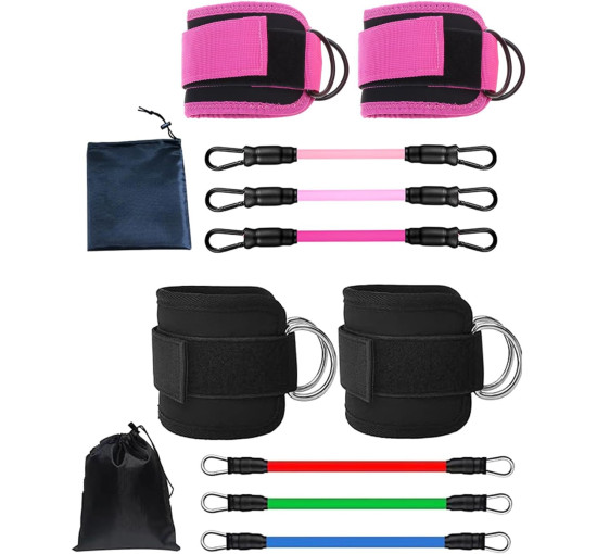 Обладнання для тренувань сідниць Fuhiueos з регульованим ремінцем на щиколотці (3022)