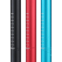 Подседельный штырь велосипеда Bynccea 27,2 30,9 31,6 мм из алюминиевого сплава, черный (3139)